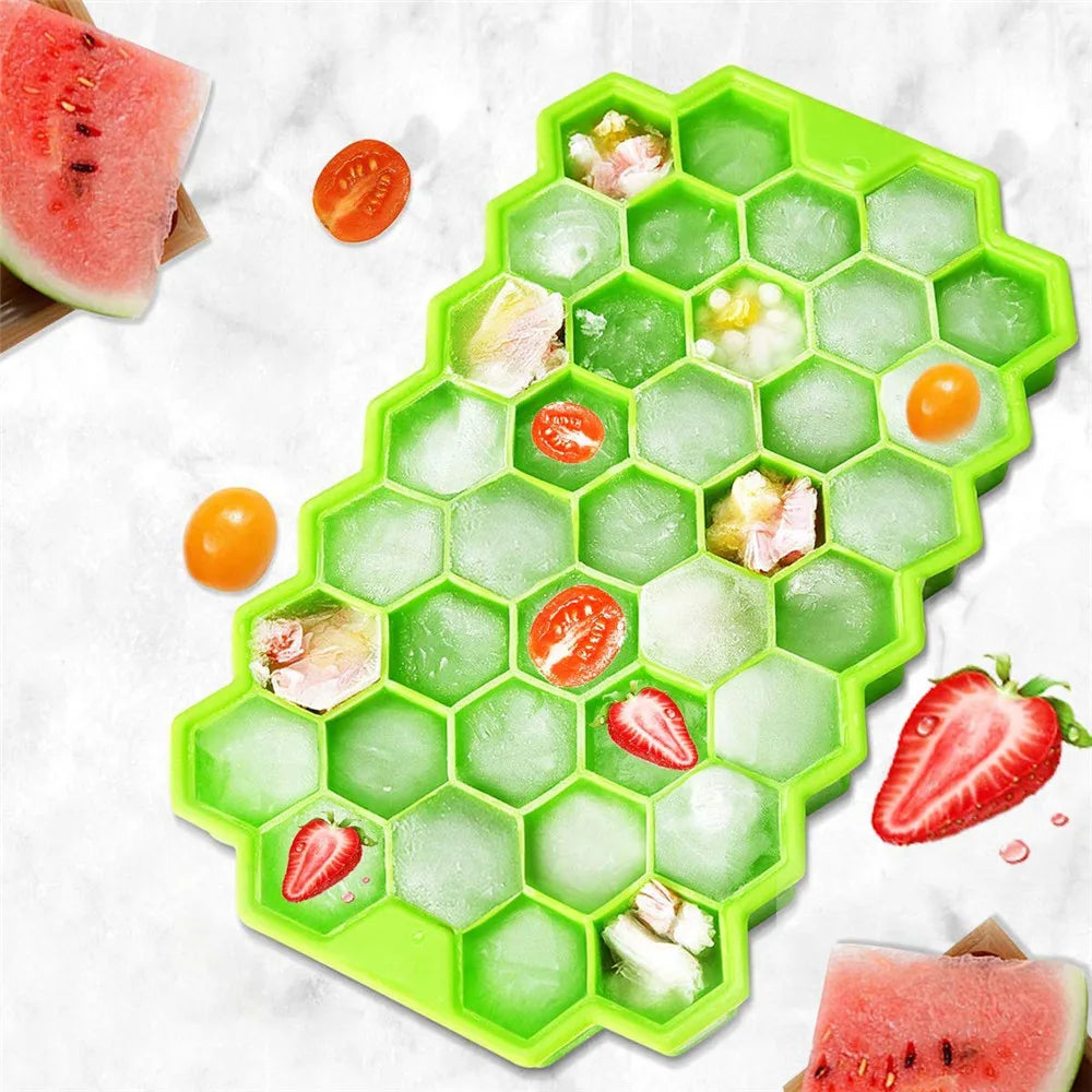 Hexagon Shape Ice Cube Tray