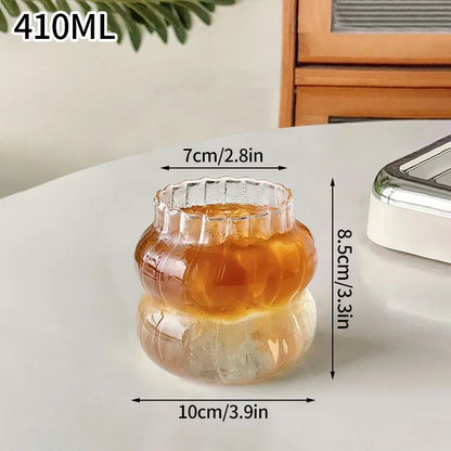 40604003008590Aesthetic Curvy Glass Cup
